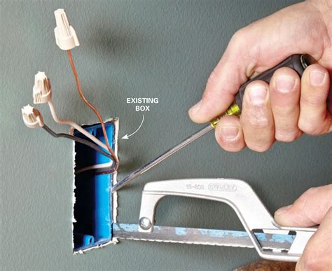 how to remove outlet electric box|removing electrical box from wall.